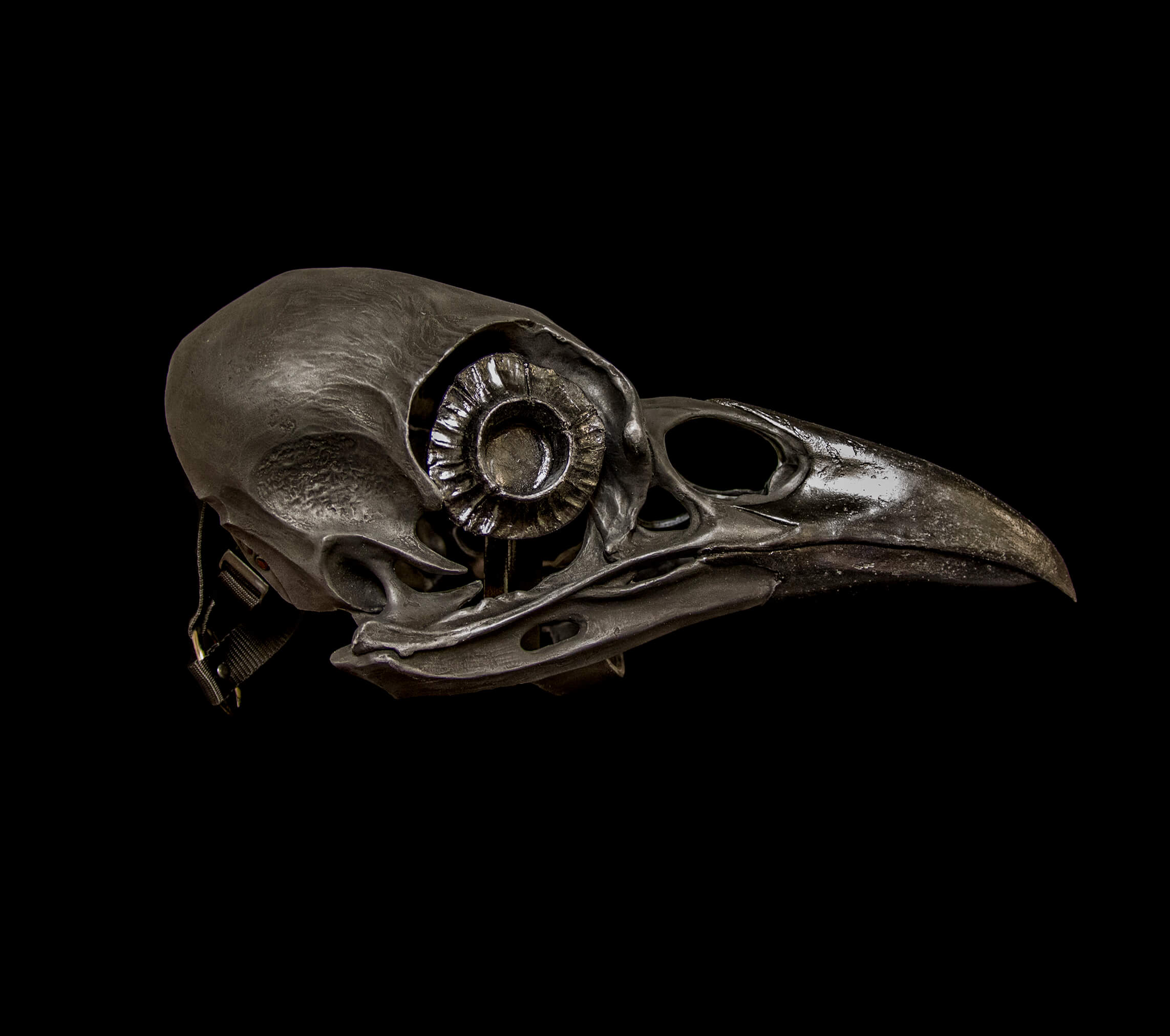 Crow Skull Mask Black Ministry of Masks